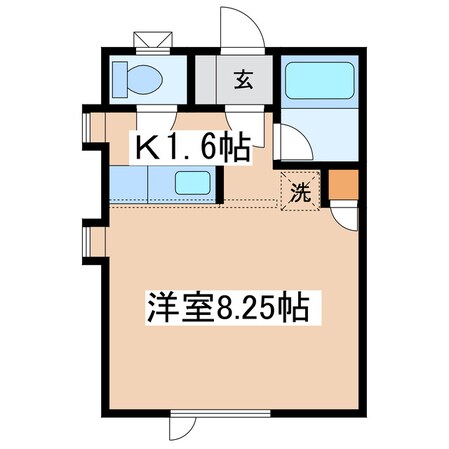 シャルムＳＯＩ７の物件間取画像